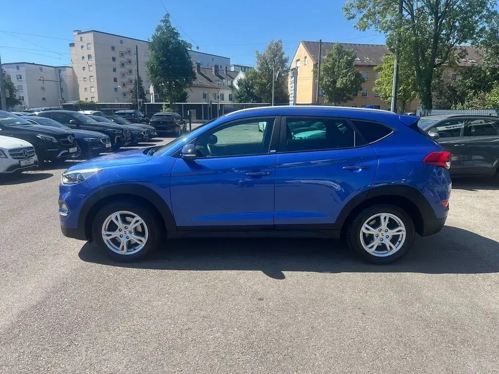 Gebraucht Hyundai Tucson Passion 177 PS (130 kW) 2018 Blau SUV