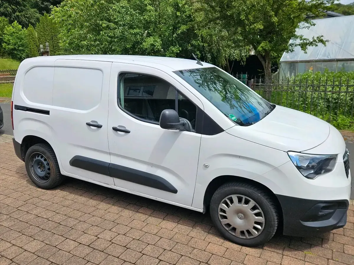 Gebraucht Opel Combo 102 PS (75 kW) 2019 Weiß Van / Kleinbus