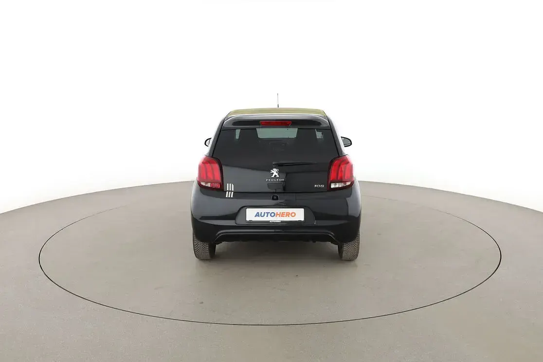 Gebraucht Peugeot 108 Top! Collection 72 PS (52 kW) 2019 Schwarz Limousine