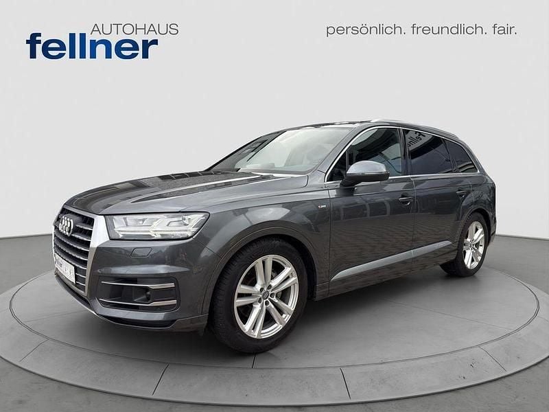 Daytonagrau perleffekt Gebraucht 2018 Audi Q7 S-Line SUV | 31.990 € (Superpreis) - Bild 1/4