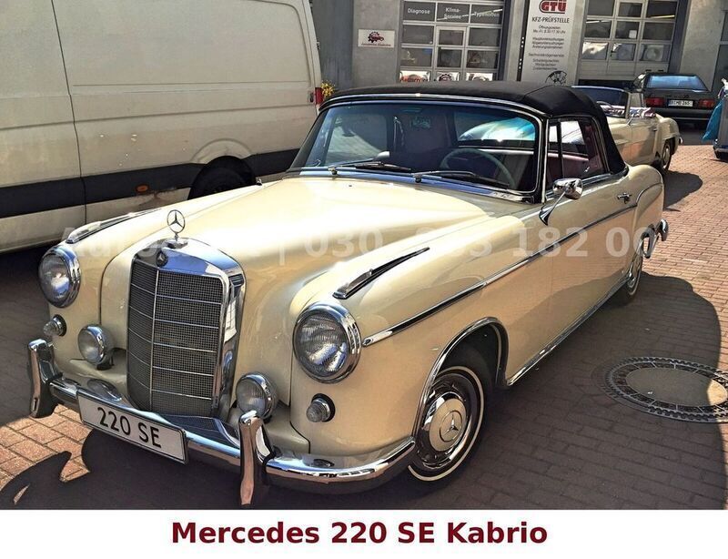 Gebraucht Mercedes 220 SE 120 PS (88 kW) 1960 Beige Cabrio