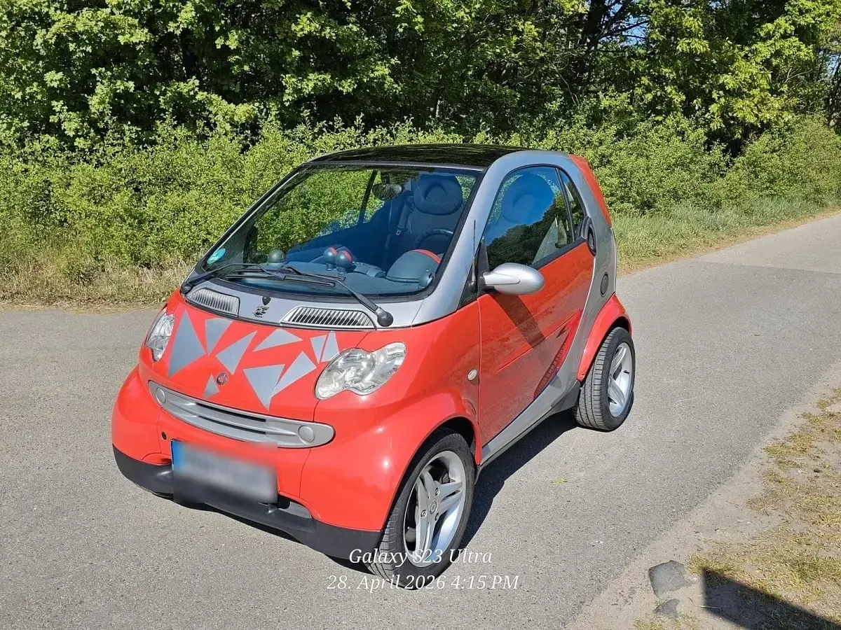Usata Smart ForTwo Coupé Passion 61 CV (44 kW) 2004 Rosso Coupé