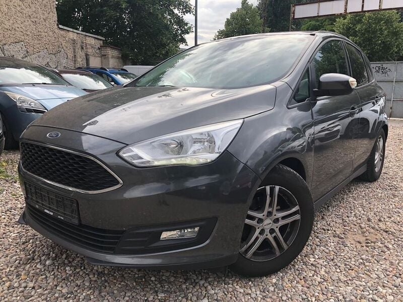Grau Gebraucht 2018 Ford C-MAX Trend Van / Kleinbus | 7.199 € (Superpreis) - Bild 1/4