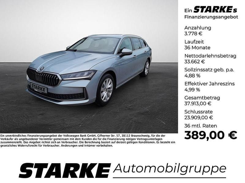 Silber Neu 2025 Skoda Superb Selection Kombi | 37.440 € (Superpreis) - Bild 1/4