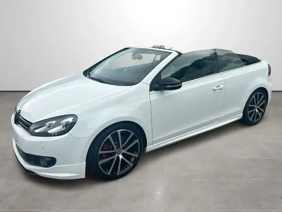 Gebraucht VW Golf Cabriolet GTI 209 PS (153 kW) 2012 Weiß Cabrio