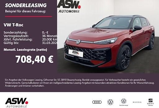 Neu VW T-Roc R-line 150 PS (110 kW) 2026 Rot SUV