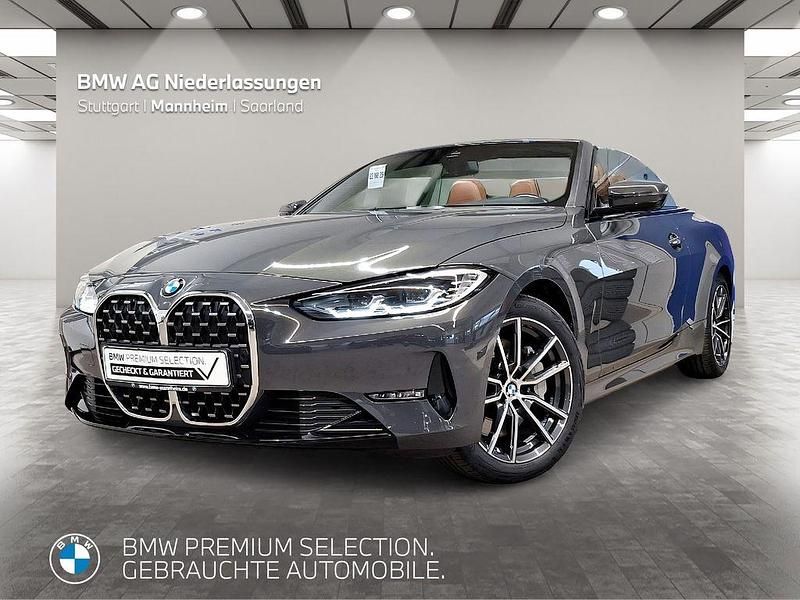 Grau Gebraucht 2022 BMW 430 Cabriolet Shadowline Cabrio | 45.980 € (Fairer Preis) - Bild 1/4