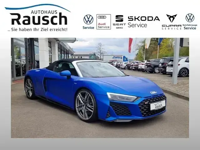 Gebraucht Audi R8 Spyder Performance 620 PS (456 kW) 2024 Blau Cabrio