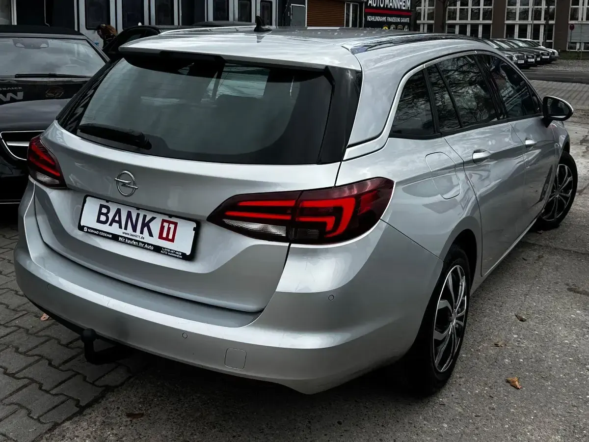 Gebraucht Opel Astra Edition 136 PS (100 kW) 2019 Silber Kombi