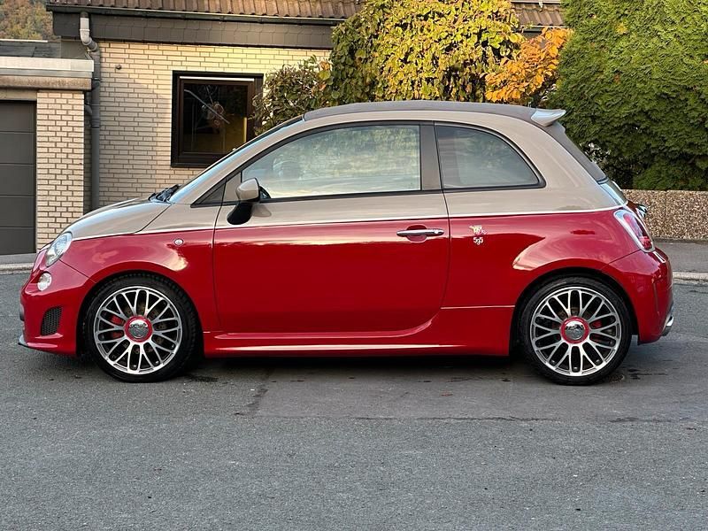 Second-hand Abarth 595C 160 CP (117 kW) 2014 Roșu Cabrio