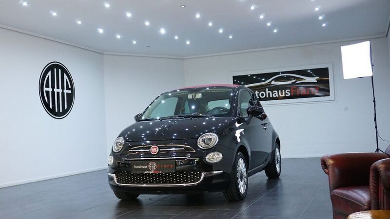 Schwarz Gebraucht 2019 Fiat 500C Lounge Cabrio | 11.997 € (Fairer Preis) - Bild 1/4