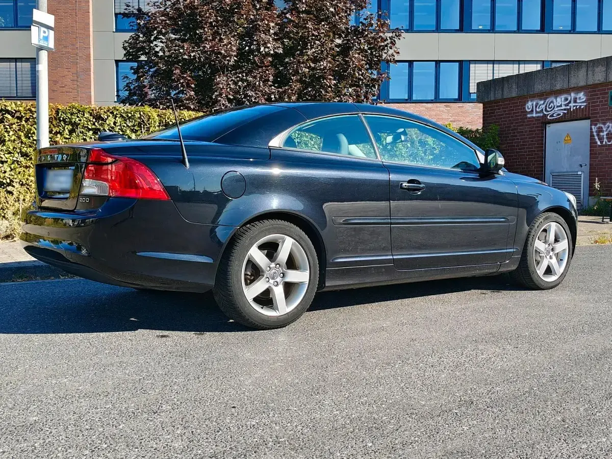 Gebraucht Volvo C70 136 PS (100 kW) 2009 Schwarz Cabrio