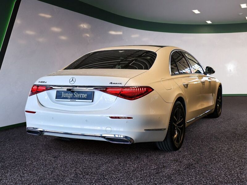 Gebraucht Mercedes S400 330 PS (242 kW) 2021 Weiss / diamantweiss bright (metallic) Limousine