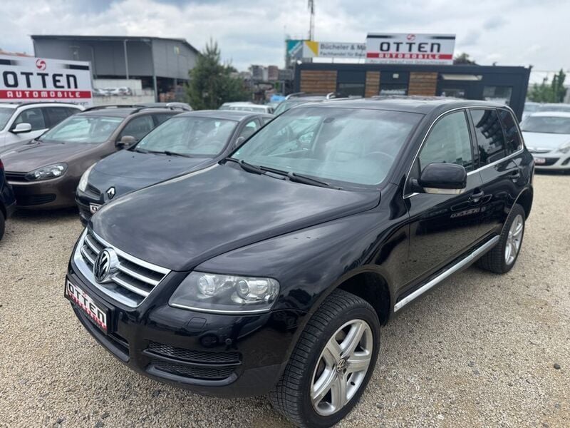 Schwarz Gebraucht 2006 VW Touareg SUV | 5.990 € (Fairer Preis) - Bild 1/4