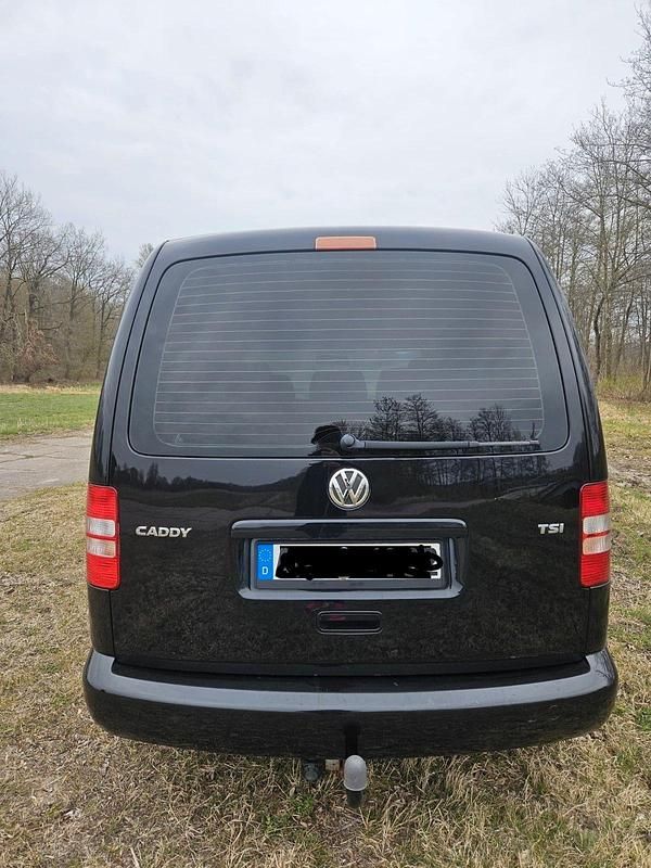 Gebraucht VW Caddy 86 PS (63 kW) 2015 Schwarz Van / Kleinbus