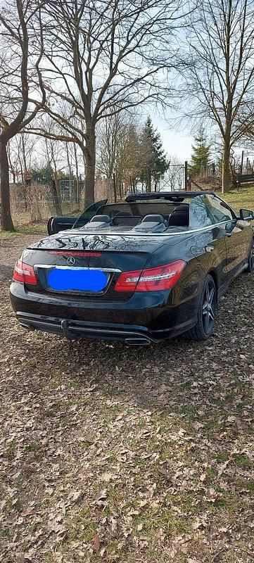 Usata Mercedes E350 2009 Nero Cabrio