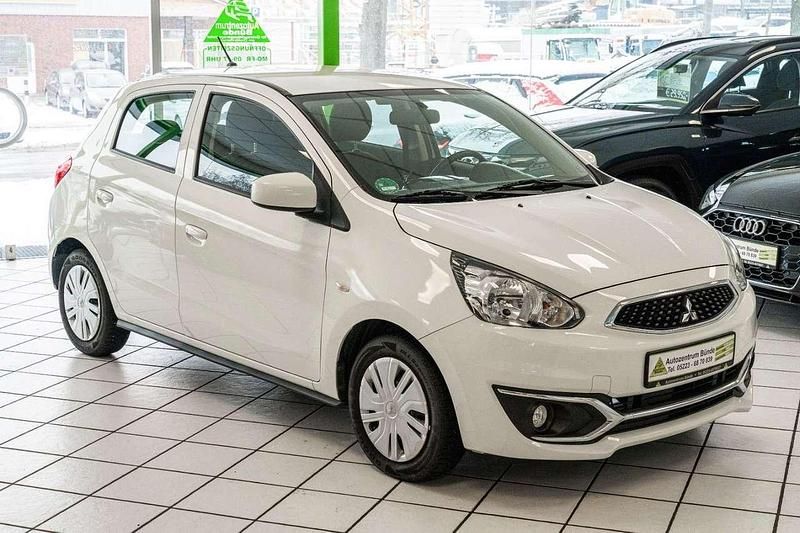 Weiß Gebraucht 2019 Mitsubishi Space Star Edition Kleinwagen | 7.950 € (Fairer Preis) - Bild 1/4