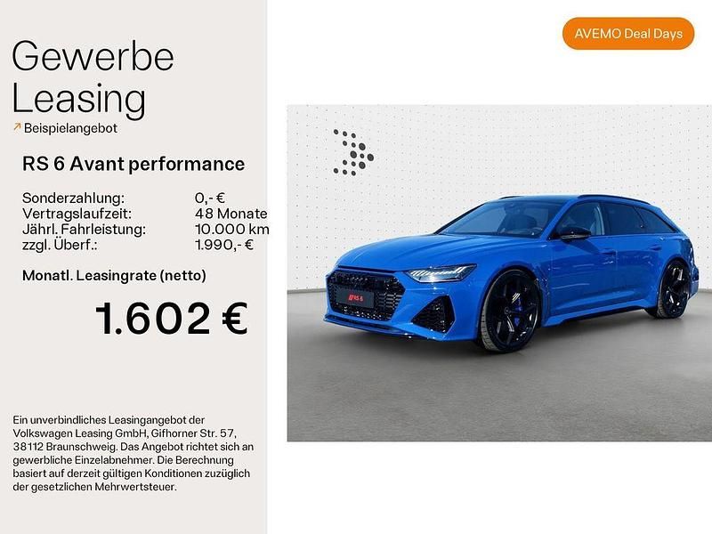 Neu Audi RS6 Exclusive 630 PS (463 kW) 2026 Nogaroblau Kombi