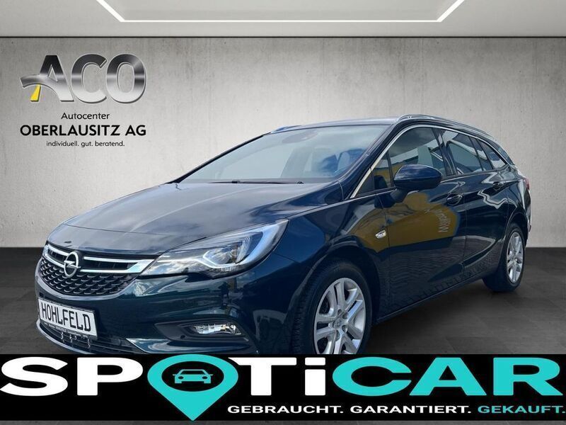 Smaragd gruen (mi) Gebraucht 2019 Opel Astra Innovation Kombi | 14.950 € (Teuer) - Bild 1/4
