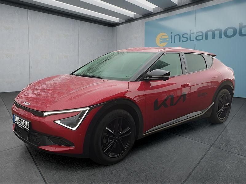 Rot Gebraucht 2024 Kia EV6 SUV | 45.849 € (Fairer Preis) - Bild 1/4