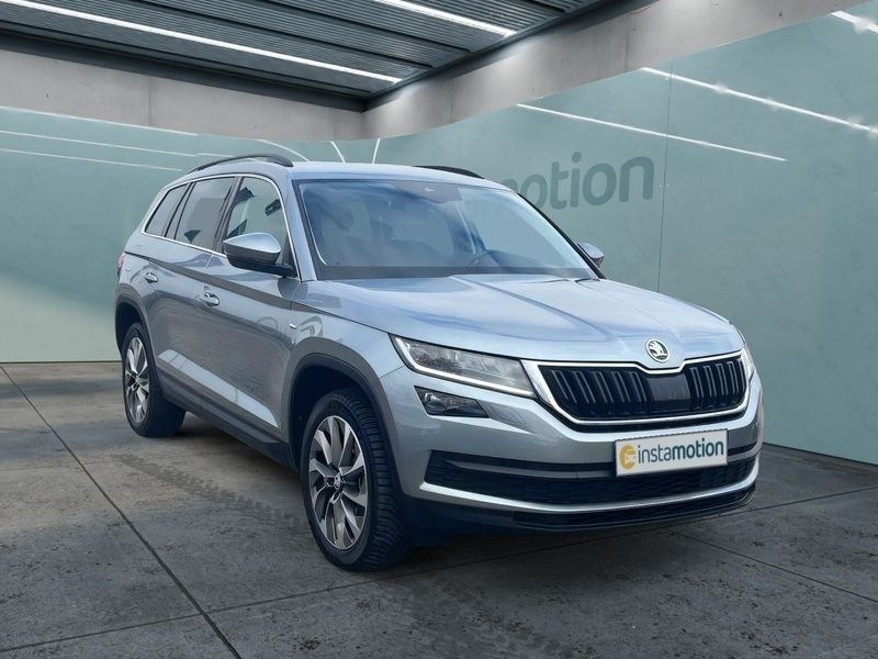 Grau Gebraucht 2021 Skoda Kodiaq Clever SUV | 35.650 € (Guter Preis) - Bild 1/4