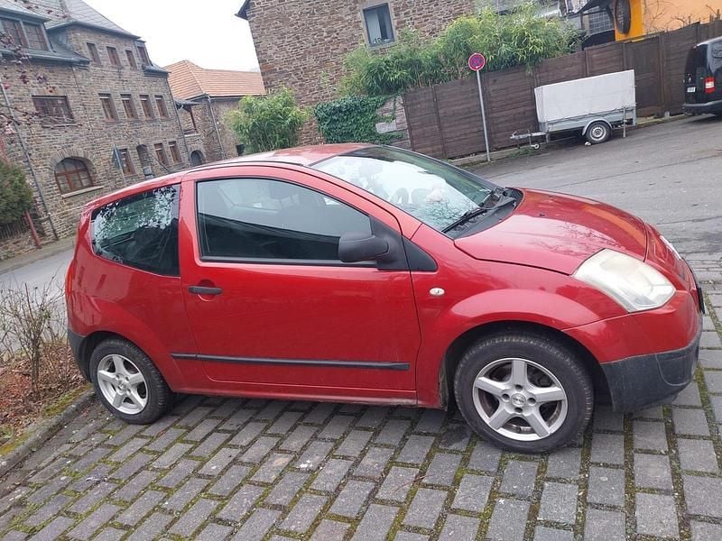 Gebraucht Citroën C2 60 PS (44 kW) 2006 Rot Kleinwagen