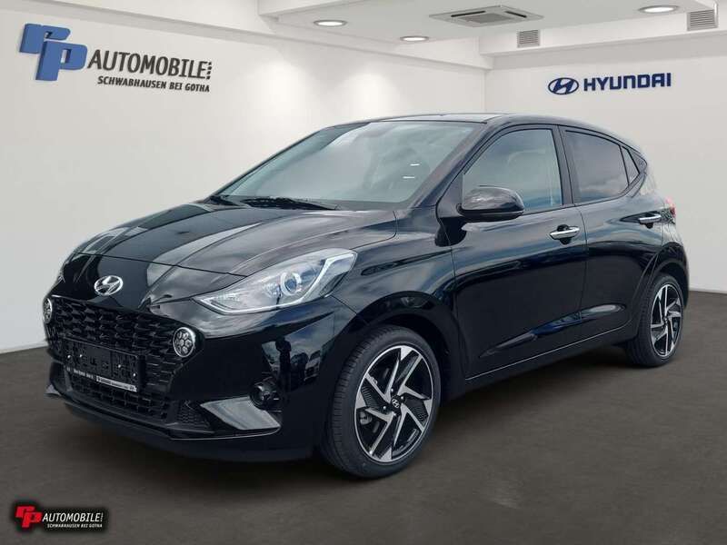 Schwarz Gebraucht 2022 Hyundai i10 Prime Kleinwagen | 18.990 € (Teuer) - Bild 1/4