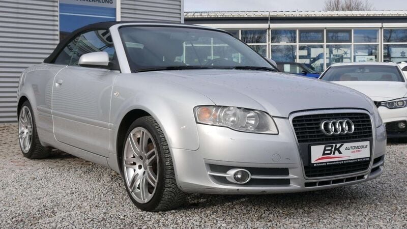 Silber Gebraucht 2006 Audi A4 Cabriolet Cabrio | 5.990 € (Guter Preis) - Bild 1/4