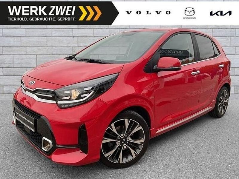 Shiny red metallic Gebraucht 2021 Kia Picanto GT-Line Kleinwagen | 15.900 € (Fairer Preis) - Bild 1/4
