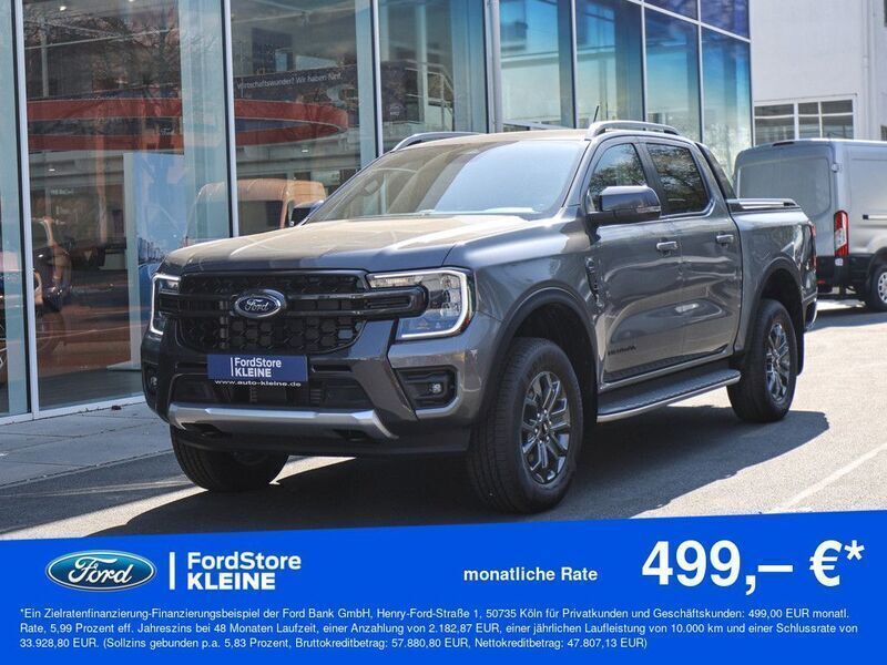 Carbonized gray Neu 2025 Ford Ranger Wildtrack Abholung | 49.990 € (Superpreis) - Bild 1/4