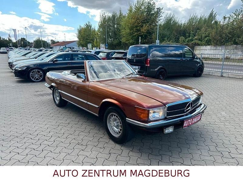 Gebraucht Mercedes SL350 200 PS (147 kW) 1973 Rot Cabrio