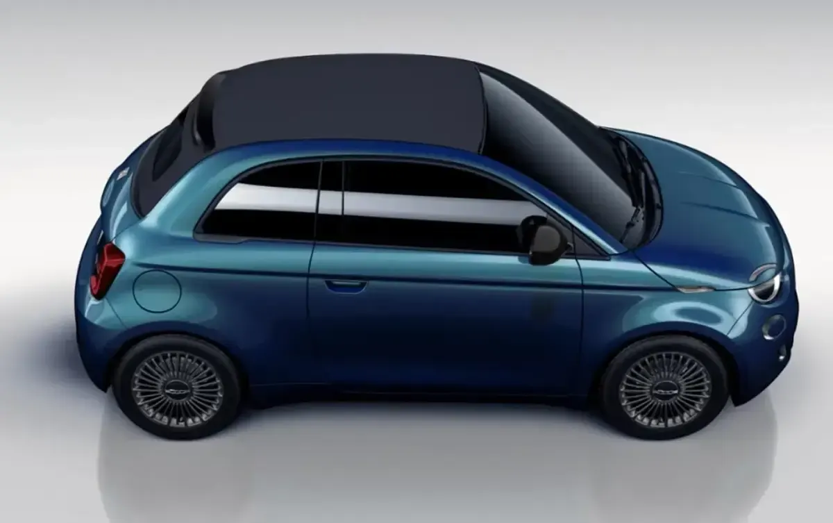Neu Fiat 500C Icon 65 PS (47 kW) 2026 Ozean grün metallic Cabrio