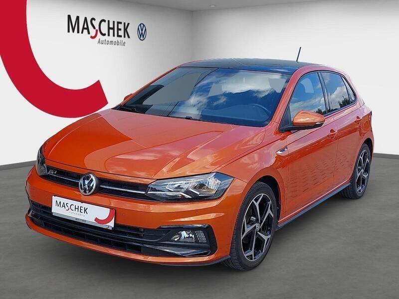 Orange Gebraucht 2018 VW Polo R-line Kleinwagen | 14.740 € (Guter Preis) - Bild 1/4