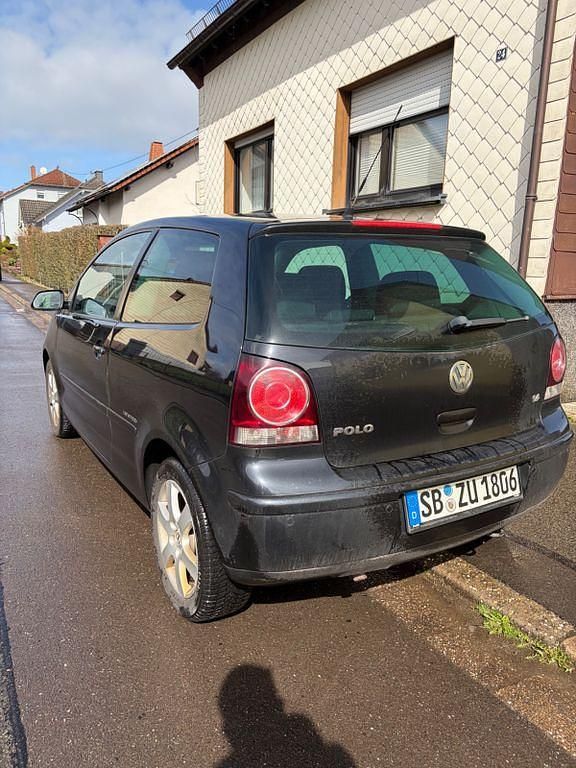 Gebraucht VW Polo United 80 PS (58 kW) 2009 Schwarz Kleinwagen