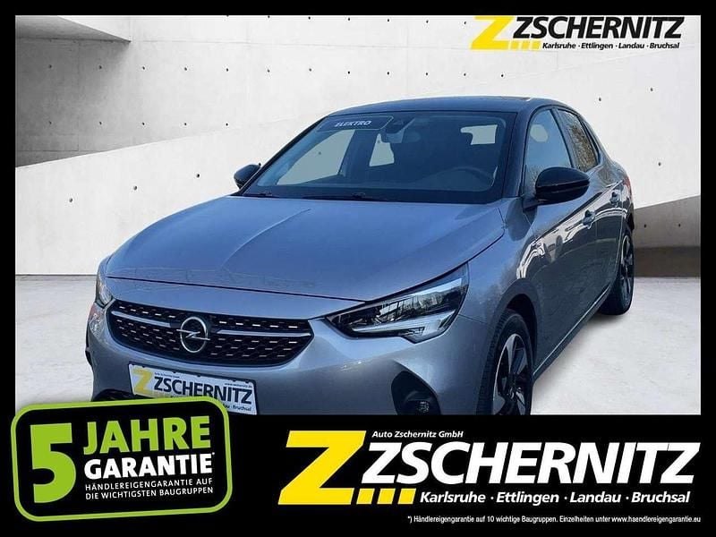 Gebraucht Opel Corsa-e Elegance 100 kW (136 PS) 2022 Kontrast grau/quarz silber Kleinwagen