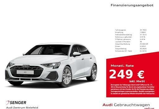 Gebraucht Audi A3 S-Line 150 PS (110 kW) 2025 Weiß Limousine