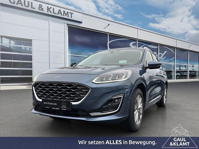 Chromablau metallic Gebraucht 2022 Ford Kuga Vignale SUV | 27.730 € (Etwas zu teuer) - Bild 1/4