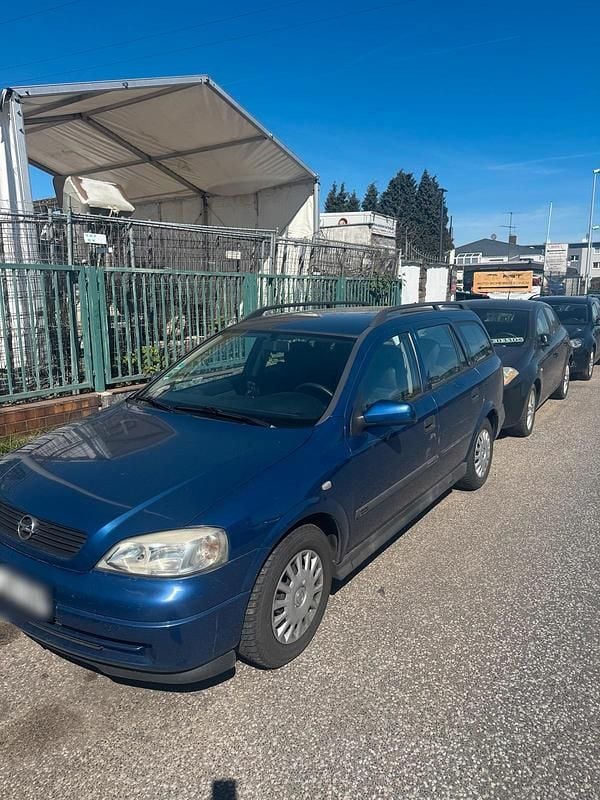 Gebraucht Opel Astra 116 PS (85 kW) 2002 Blau Kombi