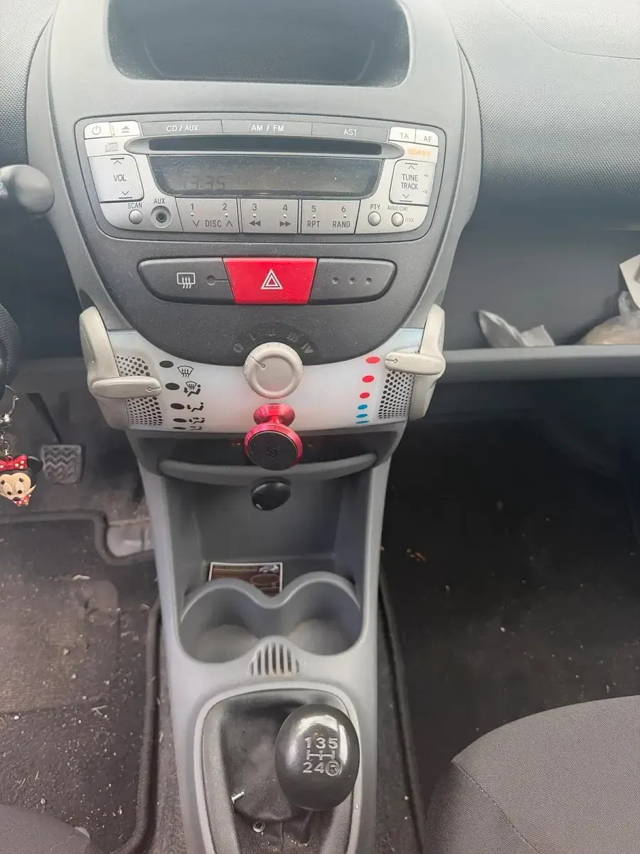 Gebraucht Toyota Aygo 2009 Schwarz Kleinwagen