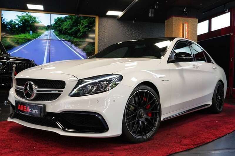 Weiß Gebraucht 2018 Mercedes C63 AMG AMG Limousine | 46.900 € (Superpreis) - Bild 1/4