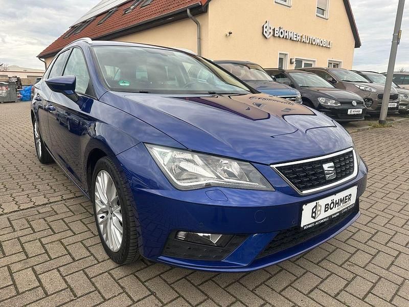 Blau Gebraucht 2018 Seat Leon ST Style Kombi | 11.390 € (Etwas zu teuer) - Bild 1/4