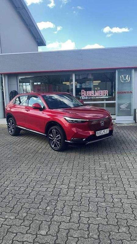 Premium crystal red Gebraucht 2022 Honda HR-V Advance SUV | 27.690 € (Fairer Preis) - Bild 1/4