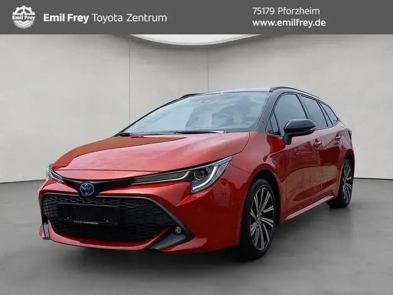 Rot Gebraucht 2022 Toyota Corolla Team Kombi | 24.990 € (Guter Preis) - Bild 1/4