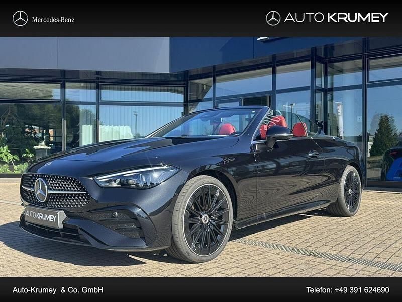 Schwarz Gebraucht 2024 Mercedes CLE300 AMG line Cabrio | 73.400 € - Bild 1/4