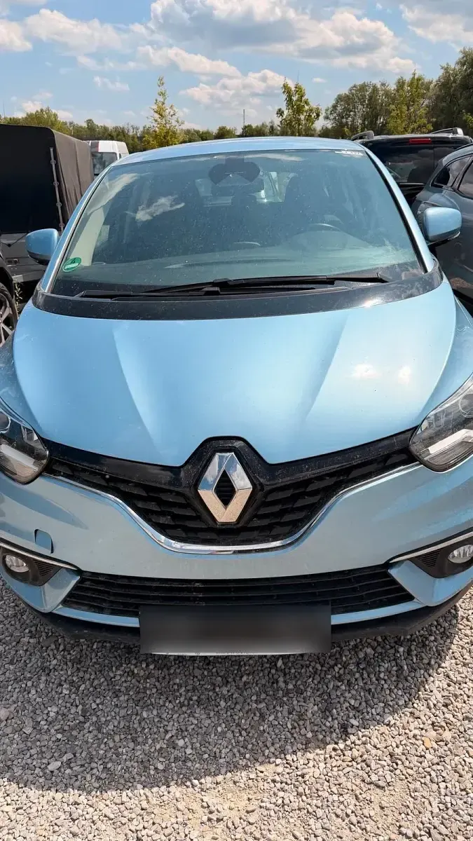Gebraucht Renault Scénic III 116 PS (85 kW) 2017 Blau Van / Kleinbus