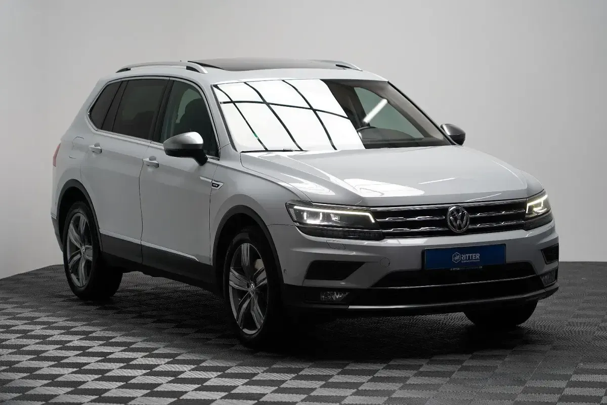Gebraucht VW Tiguan Allspace Highline 239 PS (175 kW) 2018 Weiß SUV