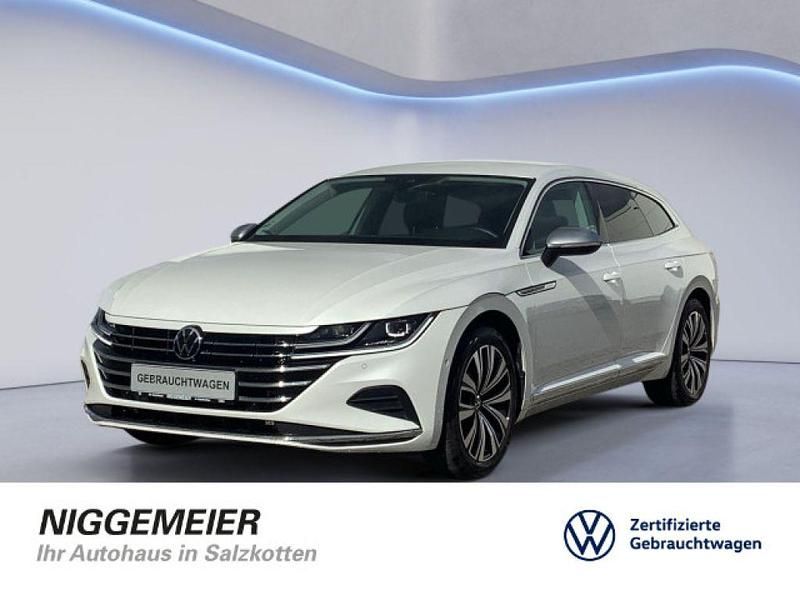 Oryxweiß perlmutteffekt (metallic) Gebraucht 2023 VW Arteon Elegance Kombi | 33.980 € (Etwas zu teuer) - Bild 1/4