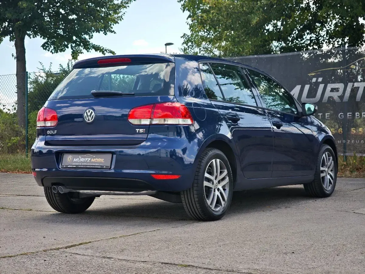 Gebraucht VW Golf VI S 122 PS (89 kW) 2009 Blau Limousine