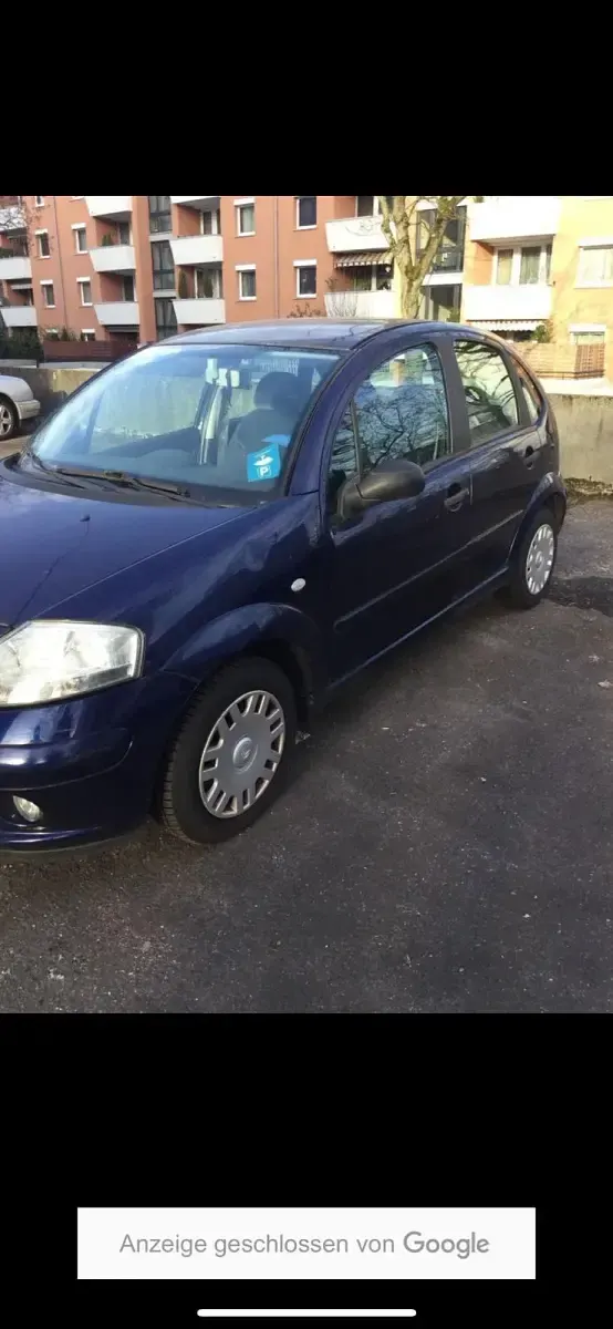 Gebraucht Citroën C3 60 PS (44 kW) 2004 Blau Kleinwagen
