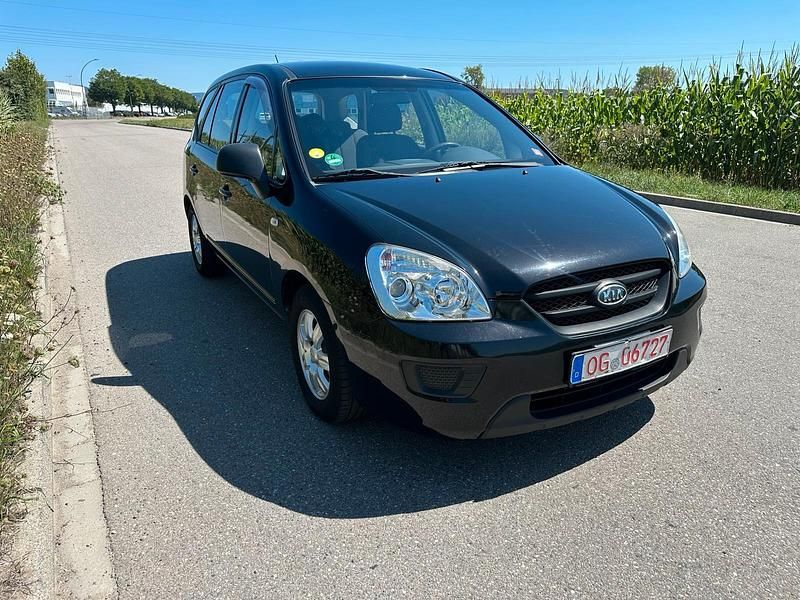 Schwarz Gebraucht 2009 Kia Carens Van / Kleinbus | 1.999 € (Guter Preis) - Bild 1/4